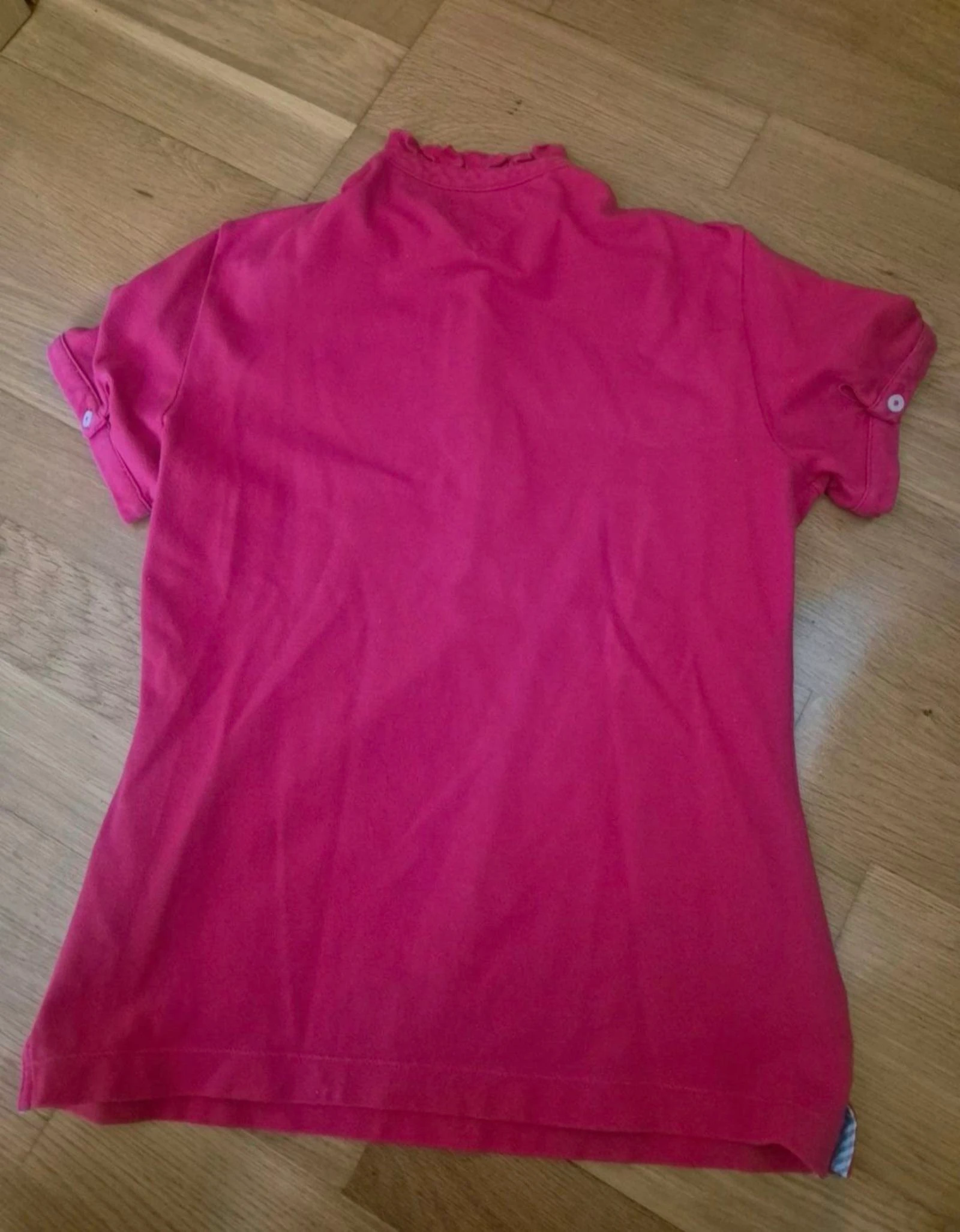 Polo rosa/ fucsia Tommy Hilfiger.  Talla M – photo 5